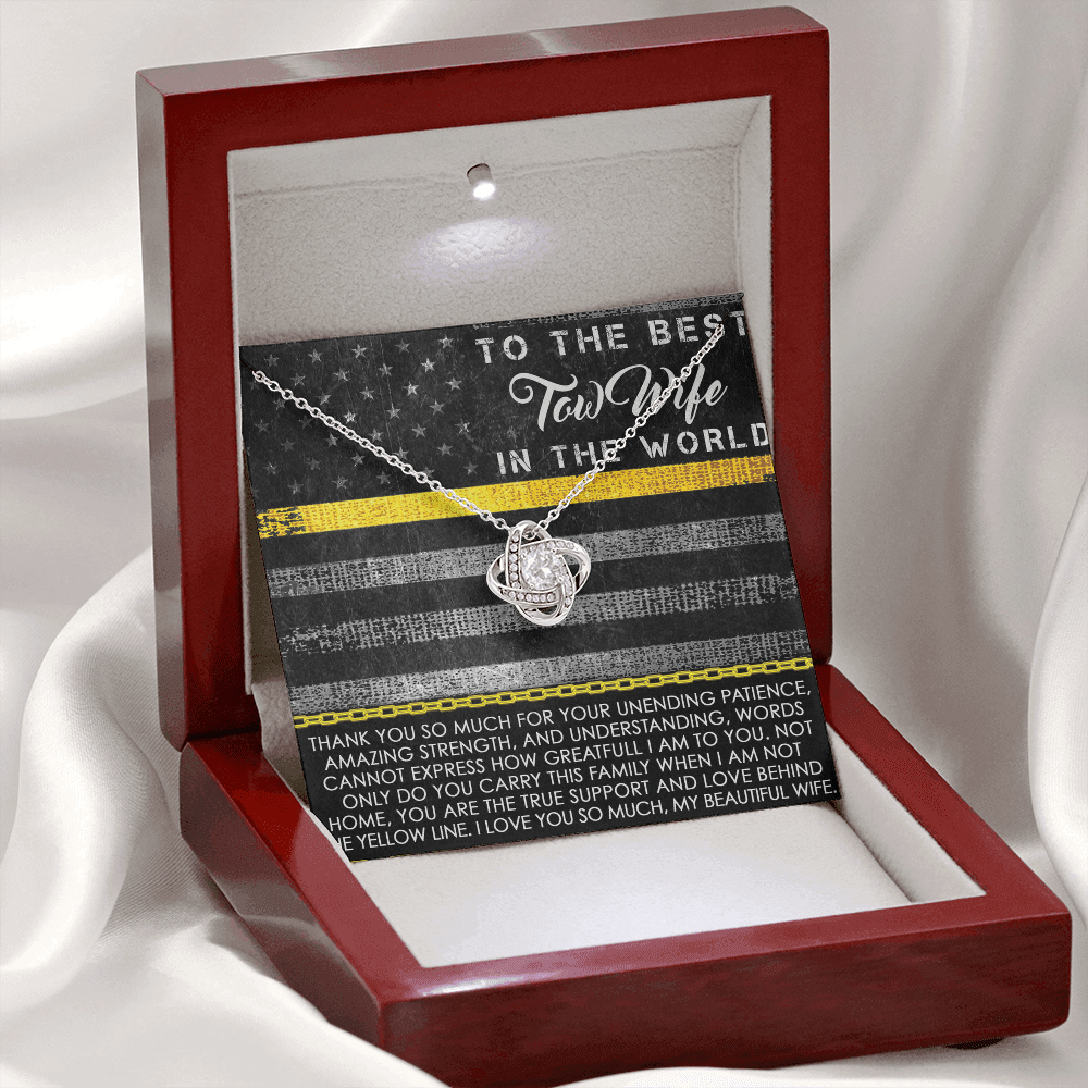 Proud Tow Truck Operator's Wife Luxury Necklace
