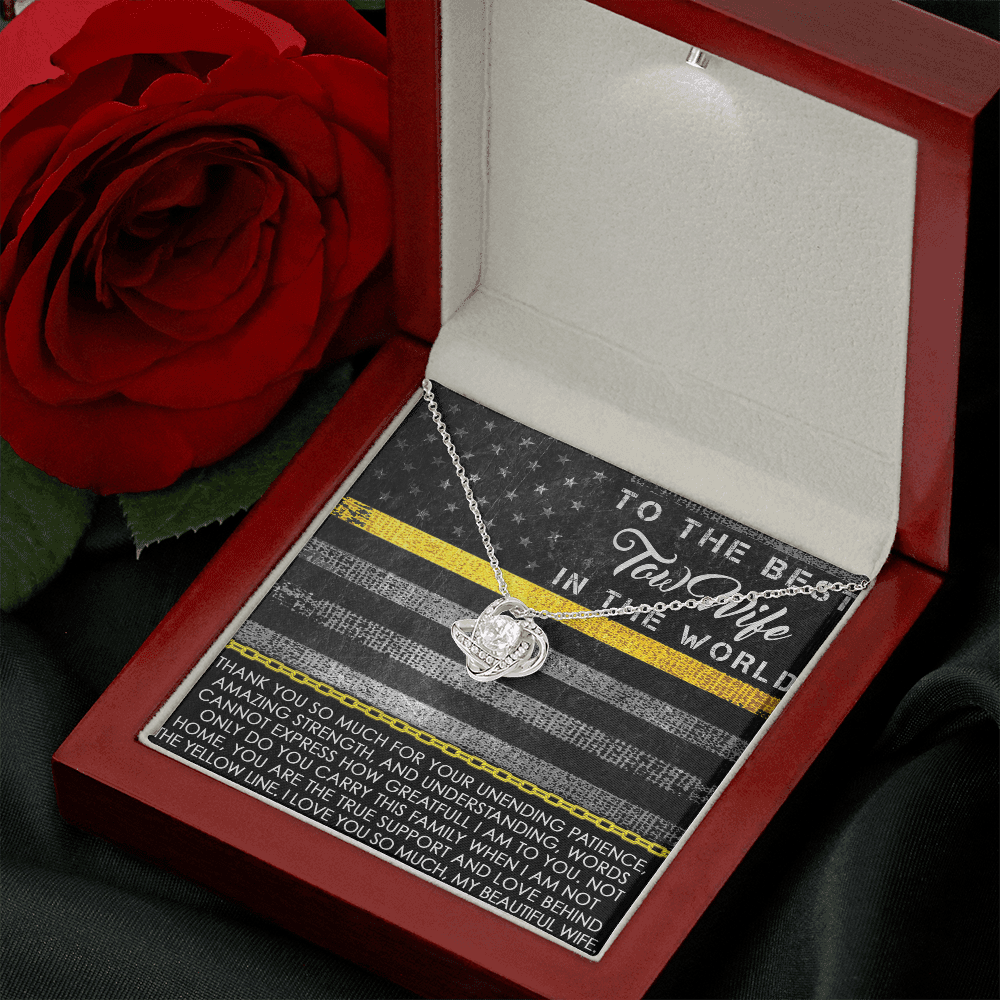 Proud Tow Truck Operator's Wife Luxury Necklace