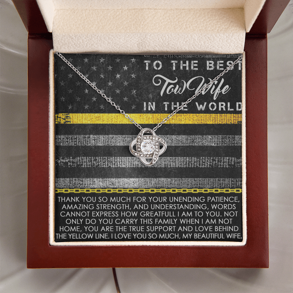 Proud Tow Truck Operator's Wife Luxury Necklace