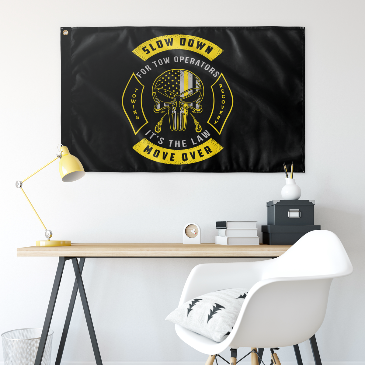 Slow Down Move Over It's The Law – Double Sided Print - view 4
