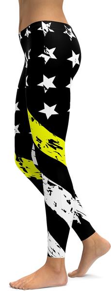 Thin Yellow Line Leggings