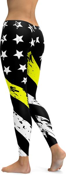 Thin Yellow Line Leggings - view 2