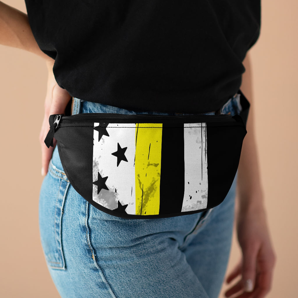 Thin Yellow Line Fanny Pack - view 4