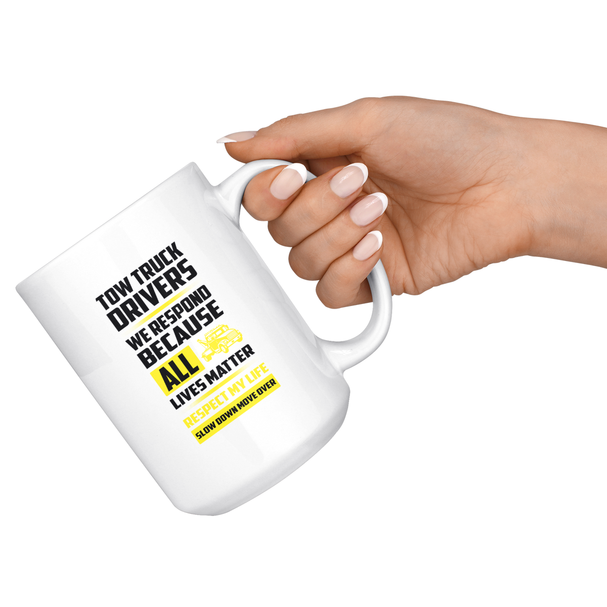 Tow Truck Operator Mug - view 7
