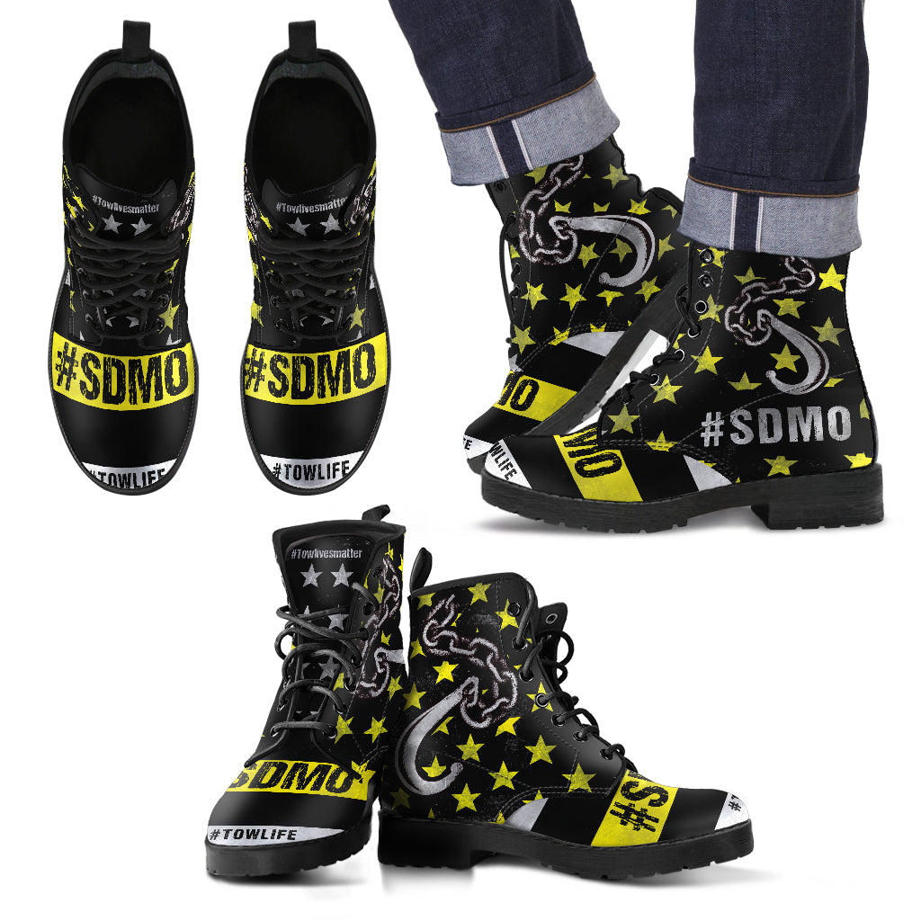 #SDMO Leather Boots