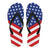 USA Flag Flip Flops