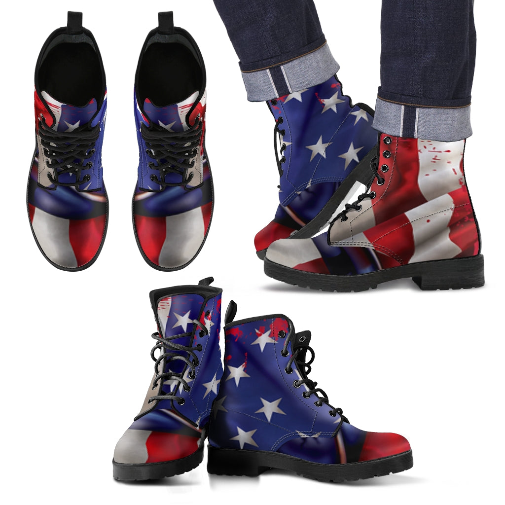 American Flag Men's Boots