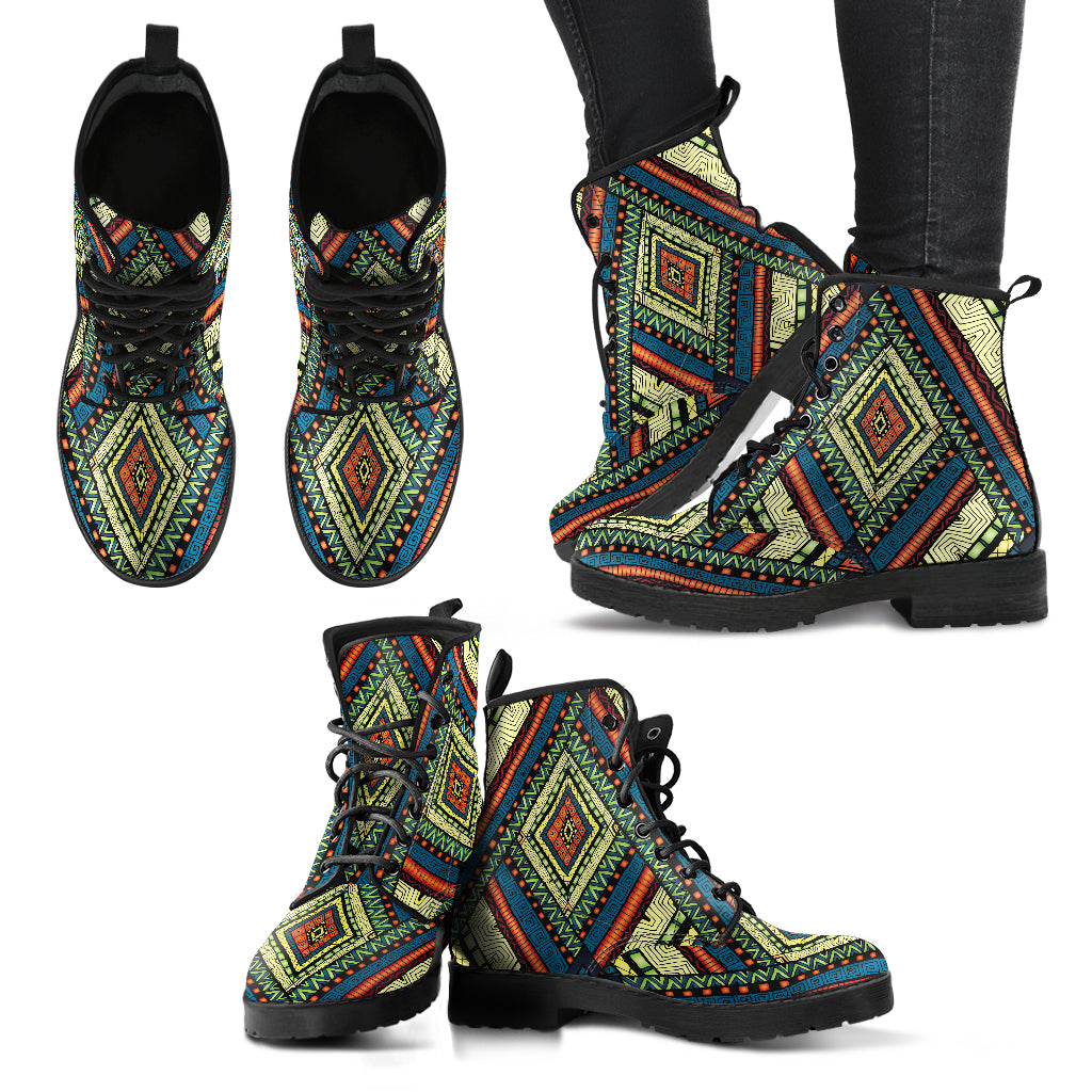 Vintage Tribal Handcrafted Boots