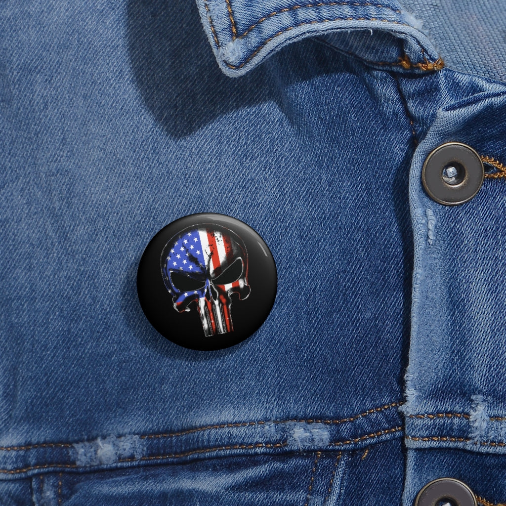 United States of America Flag Pin Buttons - view 4