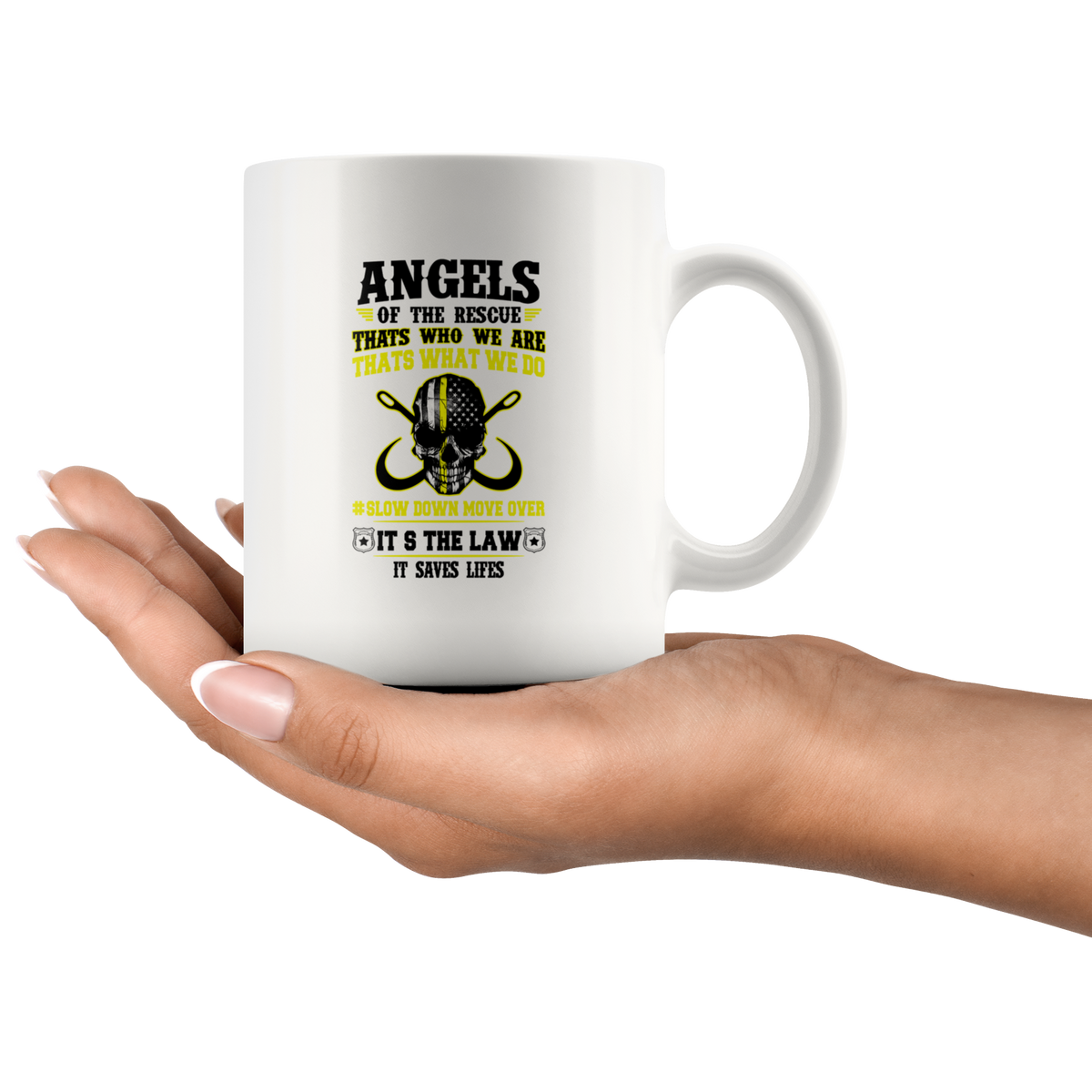 Angels Of The Rescue - Tow Truck Operator Mug - view 2