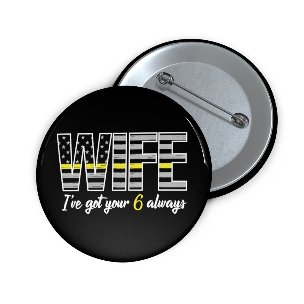 Tow Wife Pin Buttons