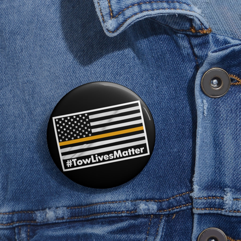 Towlivesmatter Pin Buttons - view 2