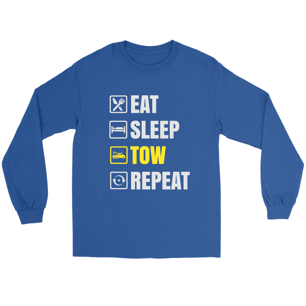 Eat Sleep Tow Repeat - view 3