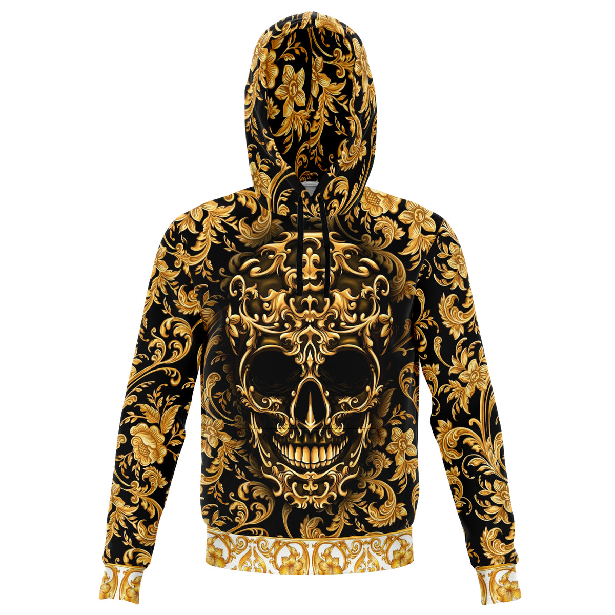 Baroque Skull Hoodie