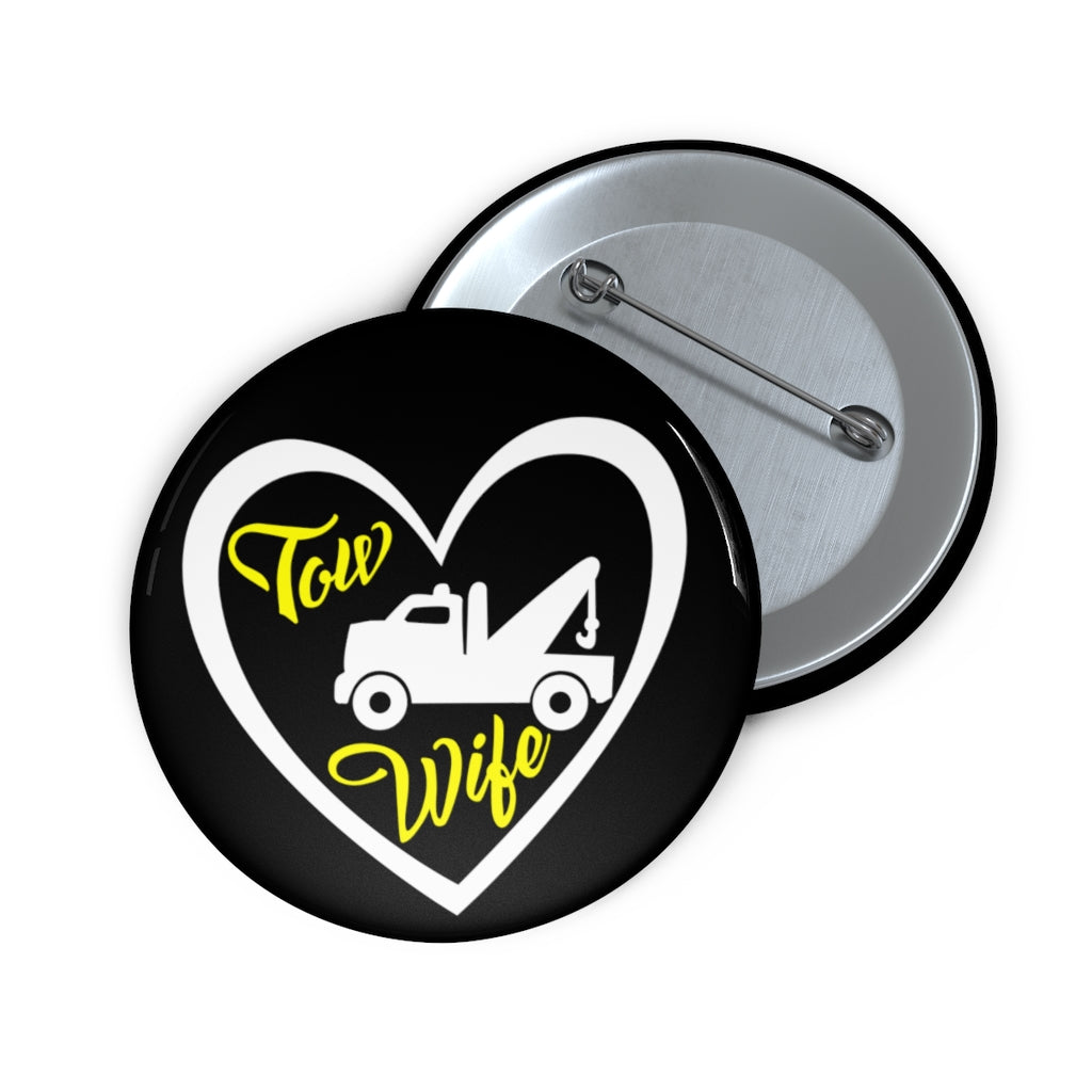 Tow Wife Pin Buttons