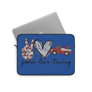 Peace Love Towing Laptop Sleeve