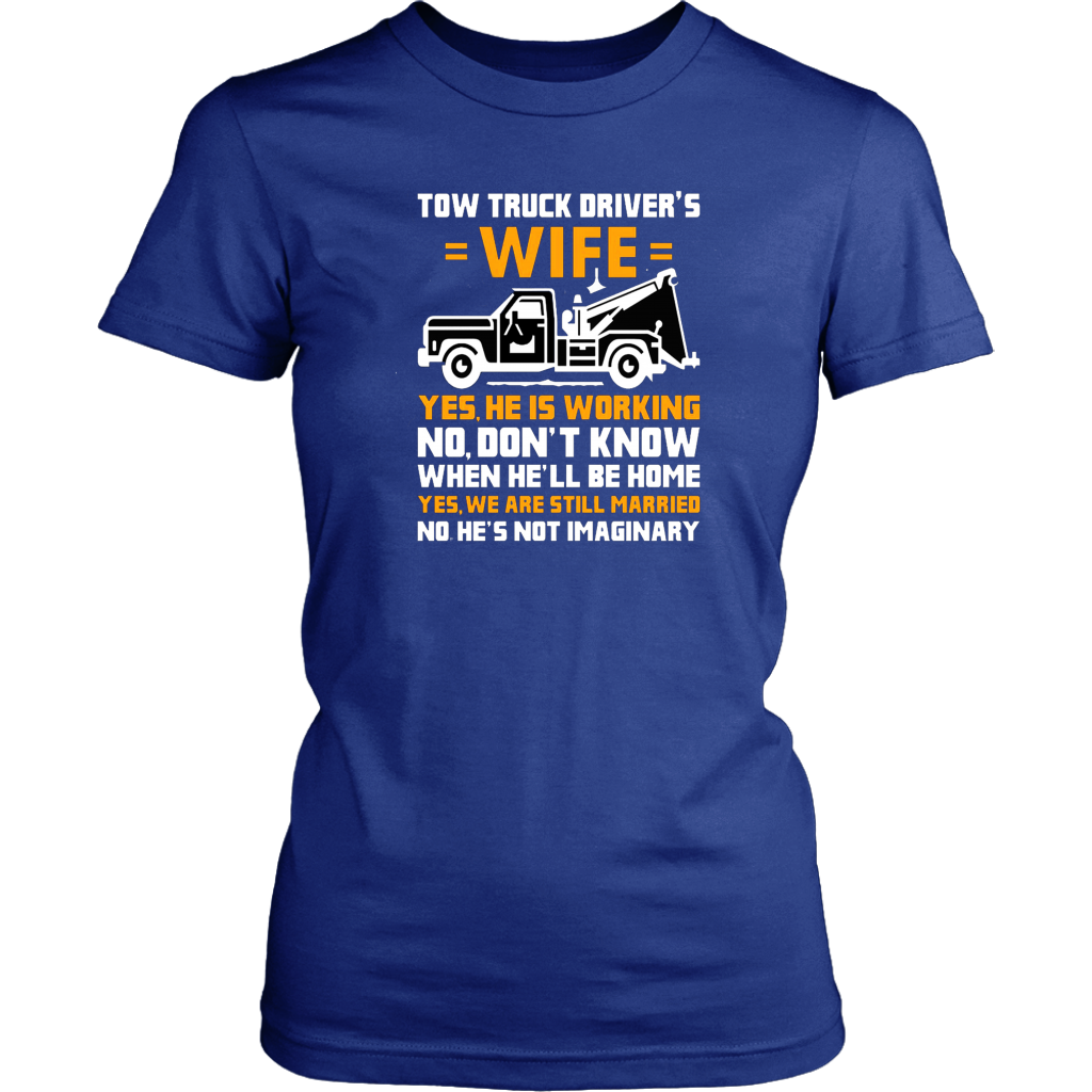 Proud Tow Truck Driver's Wife Shirt - view 10