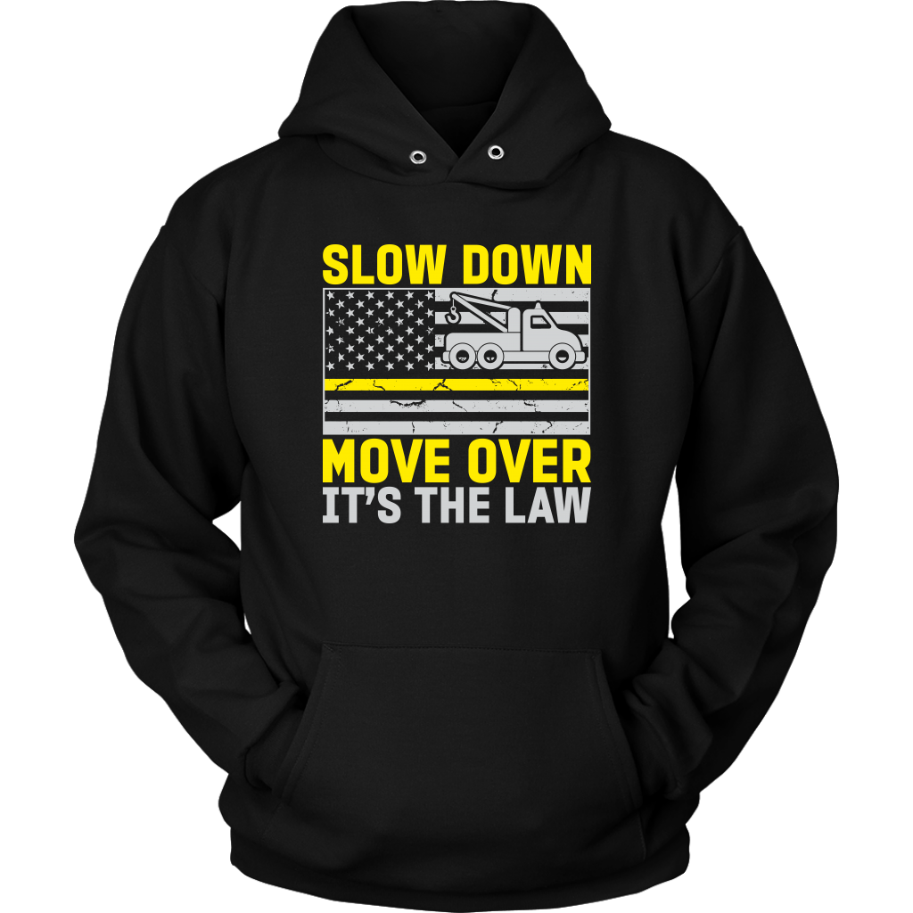 US Flag Thin Yellow Line Tow Truck Driver - view 9