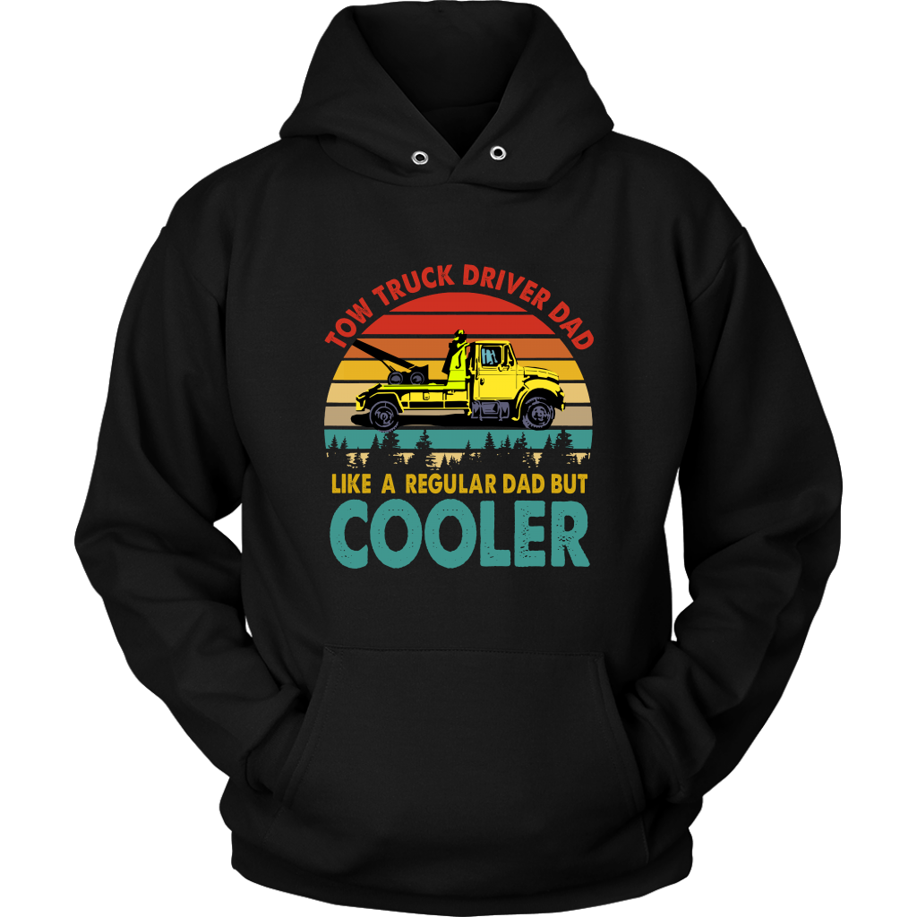 Tow Truck Driver Dad Like A Regular Dad But Cooler Shirt - view 9