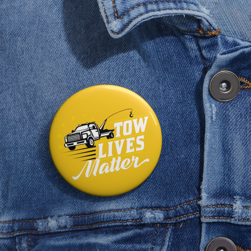 Towlivesmatter Pin Buttons - view 2