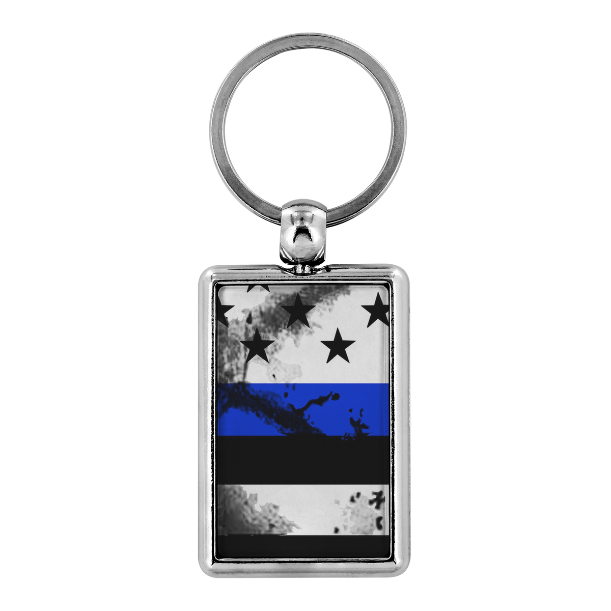 Thin Blue Line Keychain - view 2