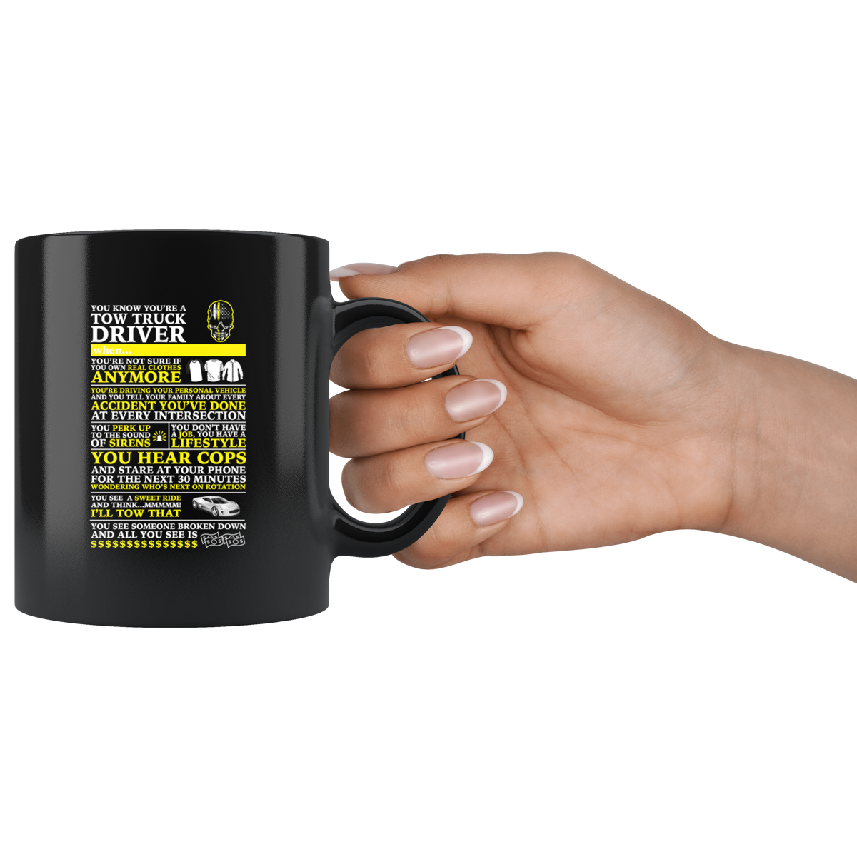 Proud Tow Truck Operator Mug - view 3