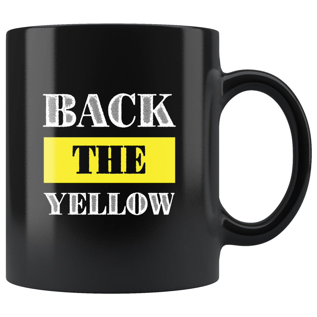 Back The Yellow Mug