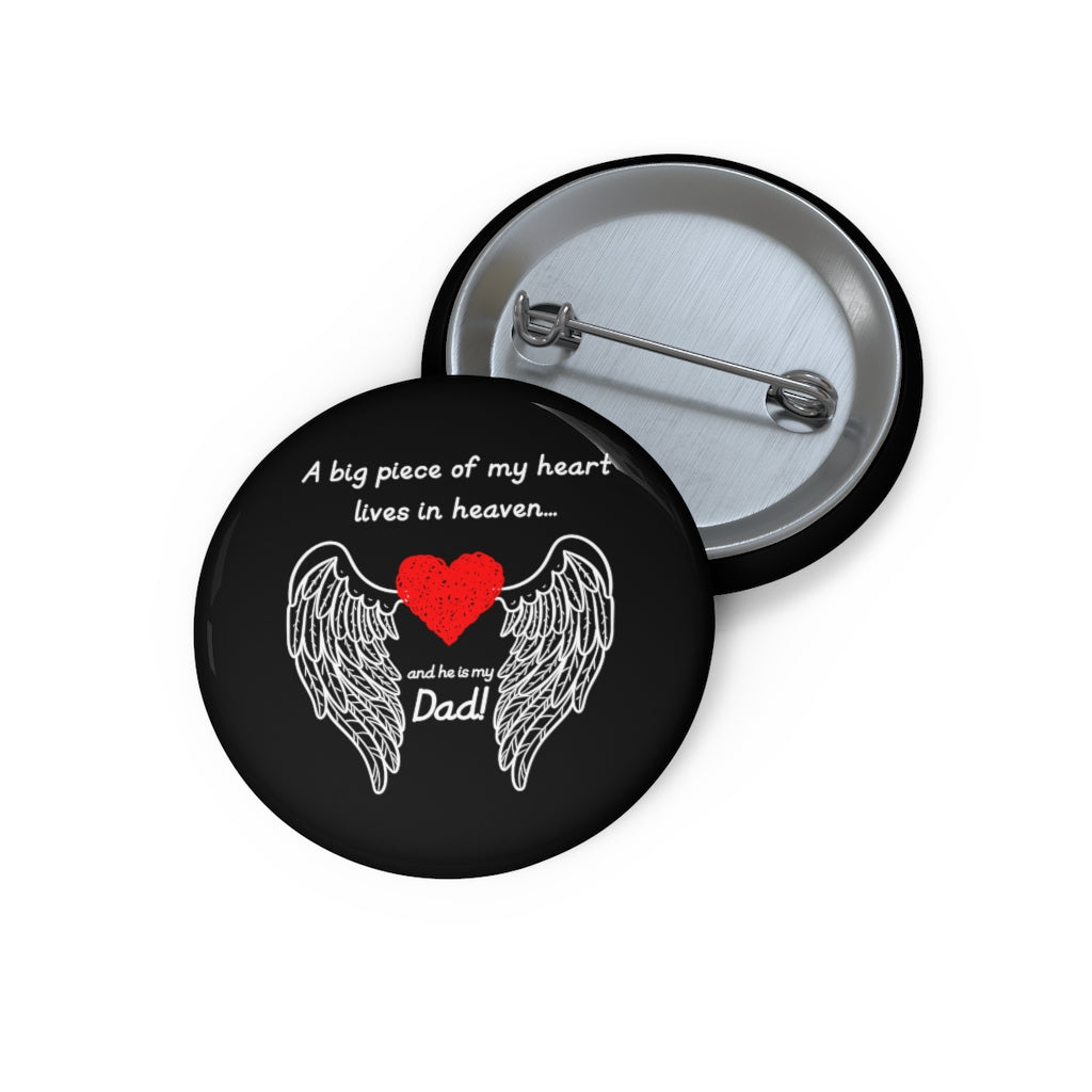 A Big Piece Of My Heart Pin Buttons - view 3