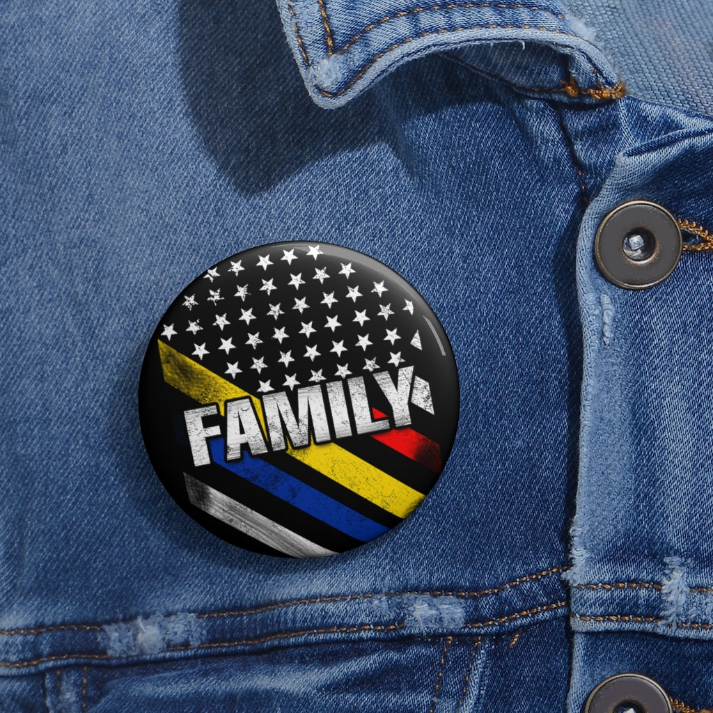 All Lives Matter Pin Buttons - view 2
