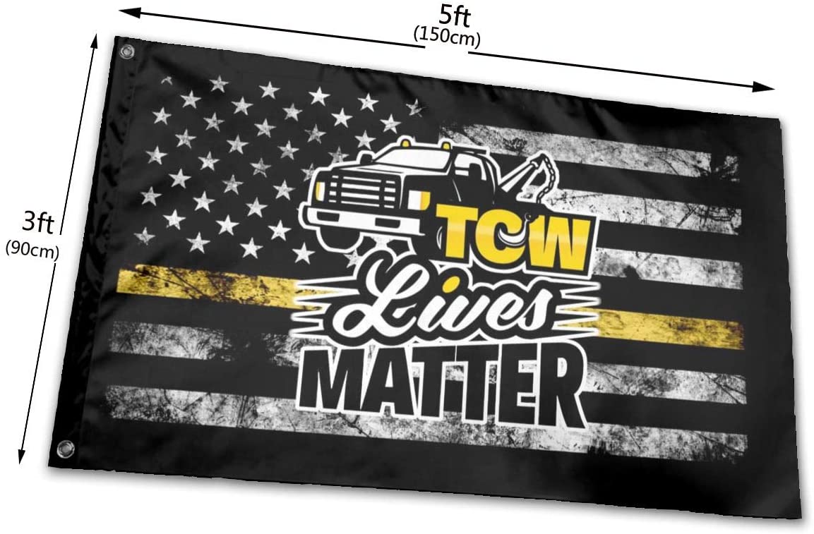 #Towlivesmatter Flag - Premium Quality - view 5