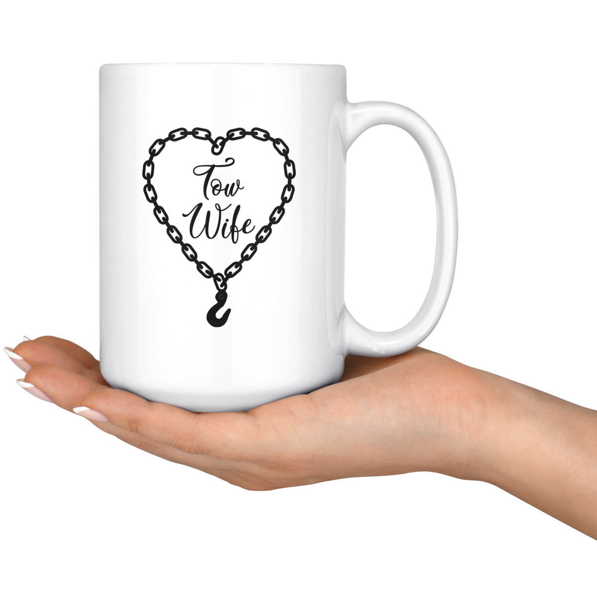 Proud Tow Wife Mug - view 6