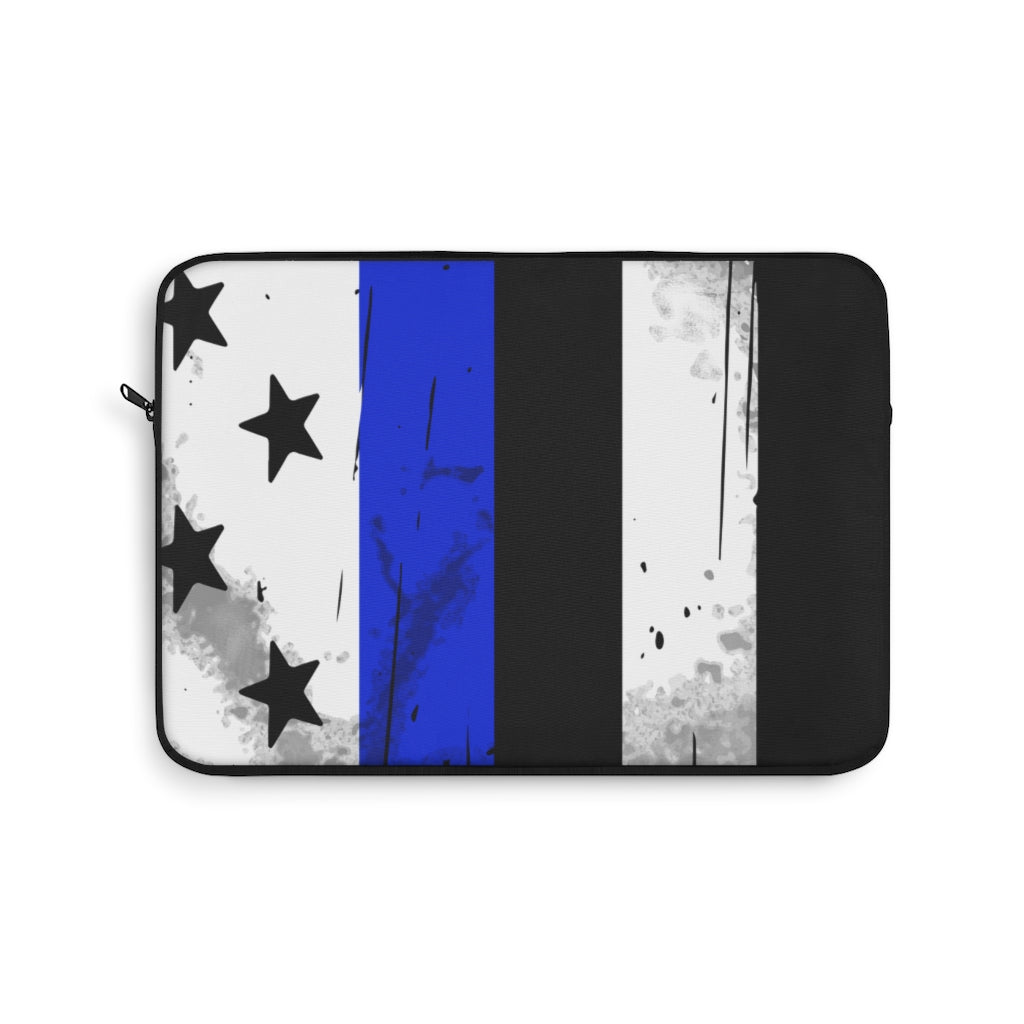 Thin Blue Line Laptop Sleeve