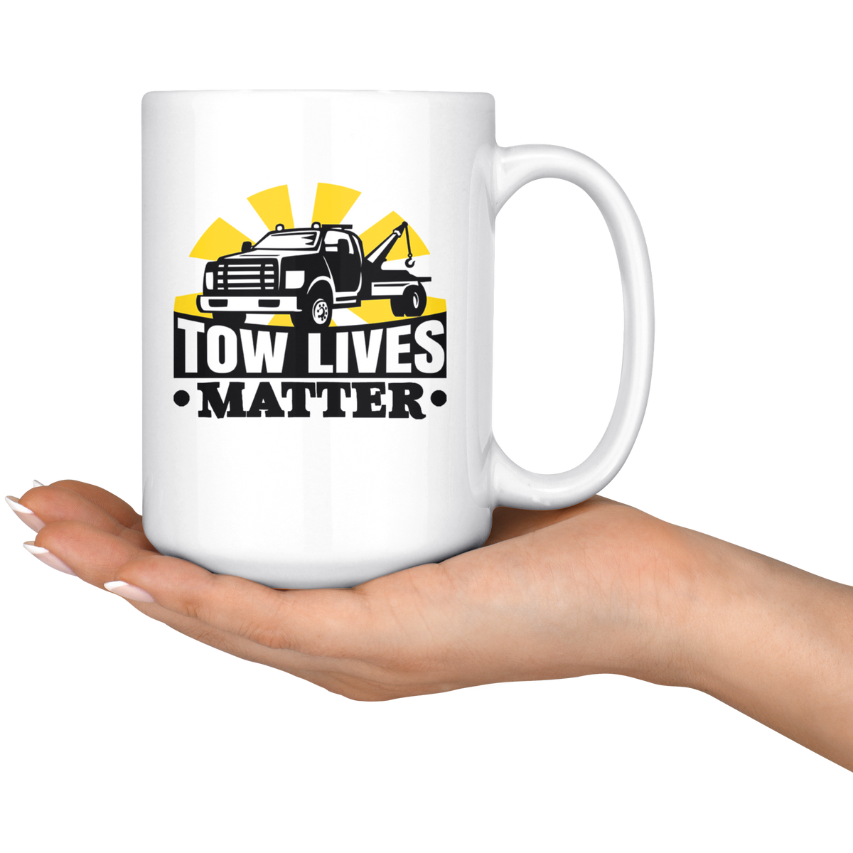 Tow Lives Matter Mug - view 6