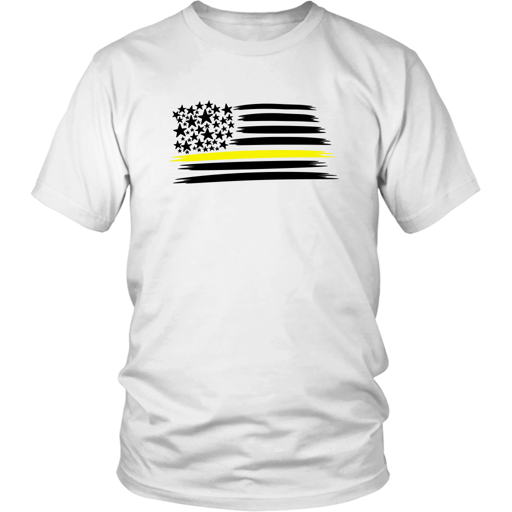Thin Yellow Line USA Flag Shirt - view 2