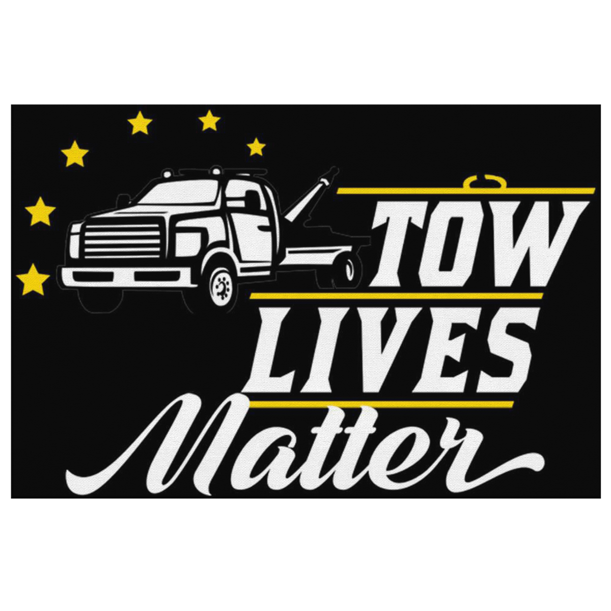 Towlivesmatter Canvas - view 2