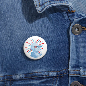 4th Of July Custom Pin Buttons