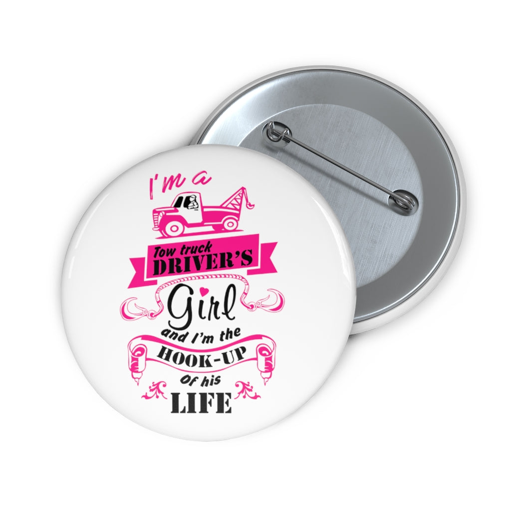 Tow Wife Pin Buttons
