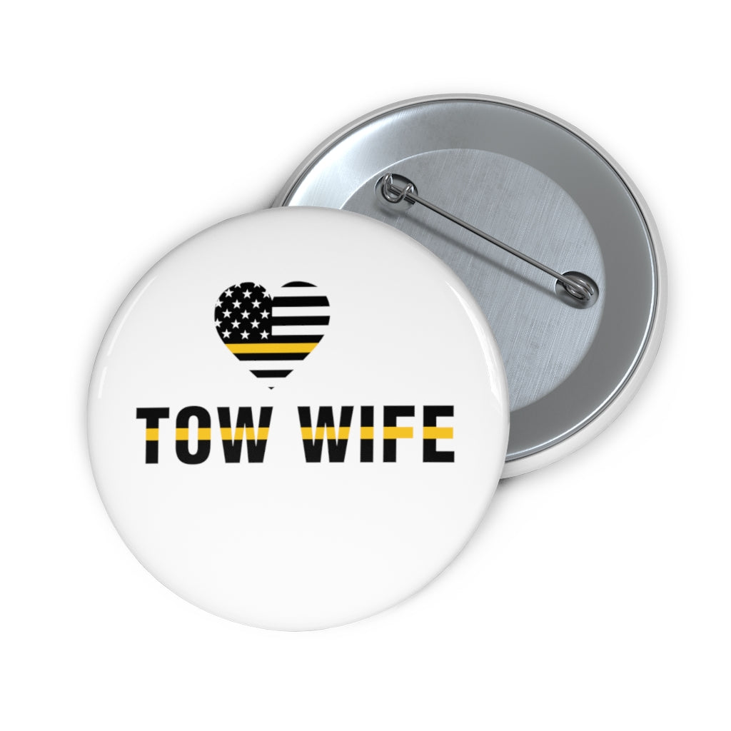Tow Wife Pin Buttons