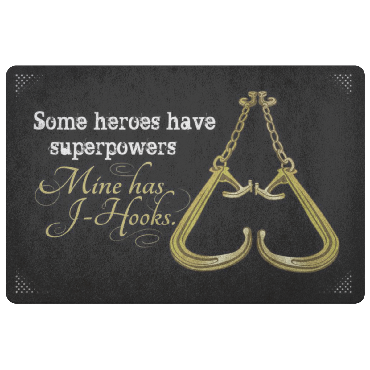 Super Heroes Doormat
