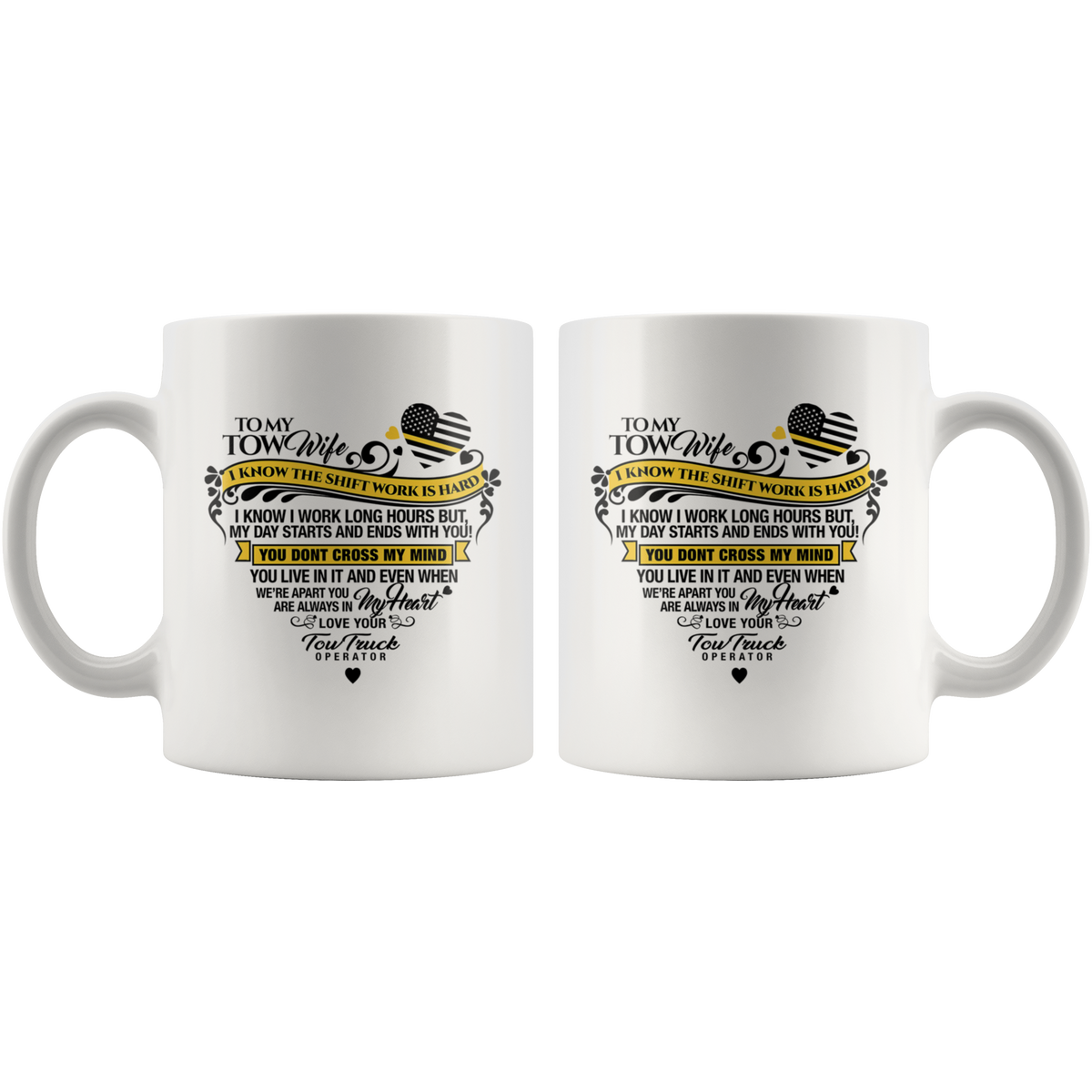 Proud Tow Wife Mug - view 4