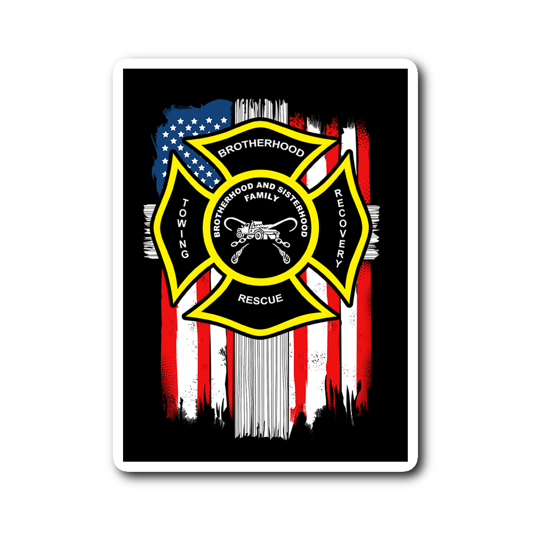 Towing Brotherhood Sticker