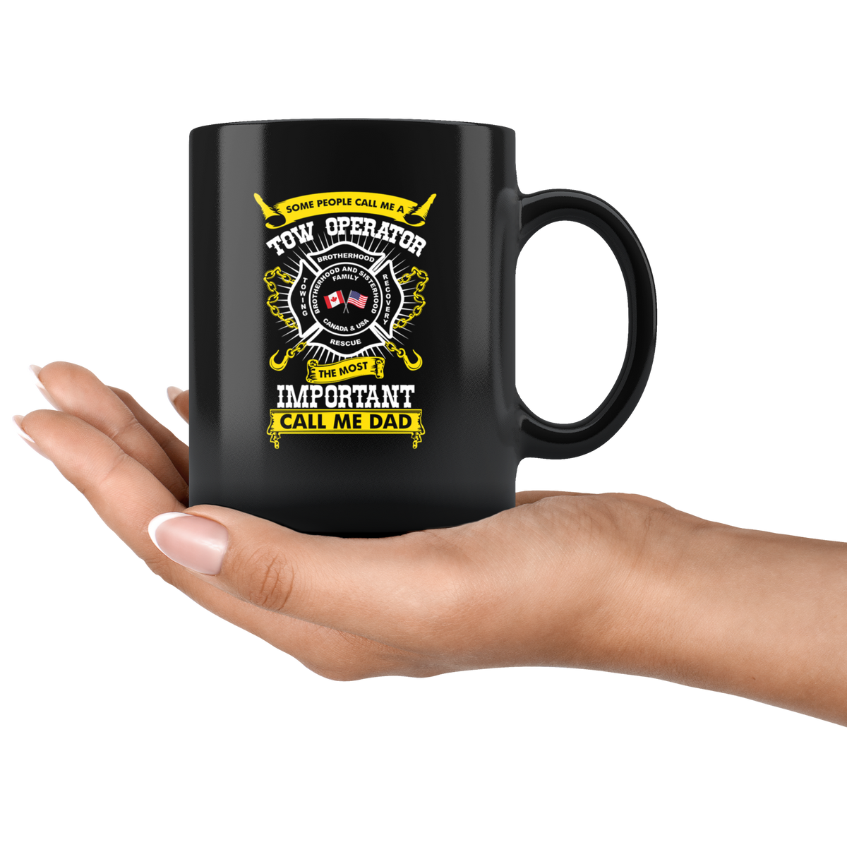 Tow Operator Dad Mug - view 4
