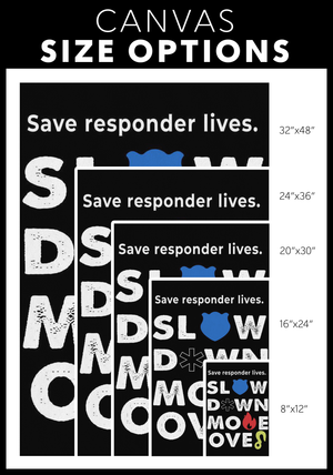 Save Responders Lives Canvas