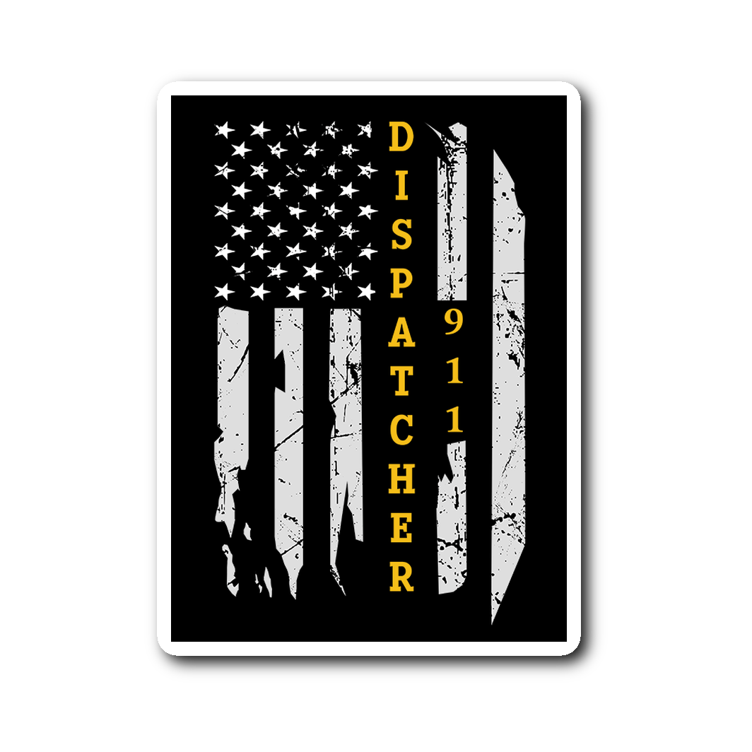 Dispatcher 911 Sticker