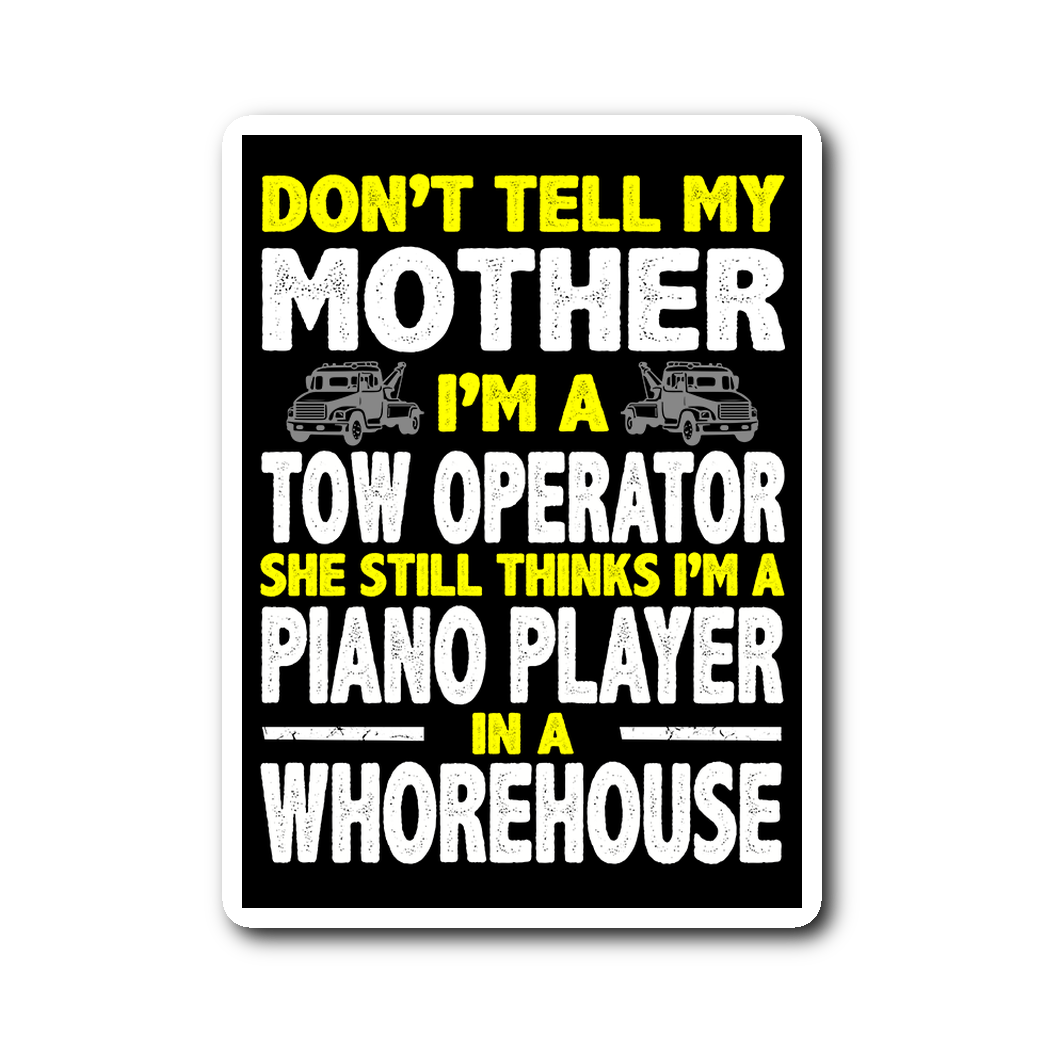 Tow Operator Sticker