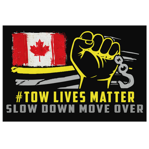 #Towlivesmatter Canvas - Canadian Version