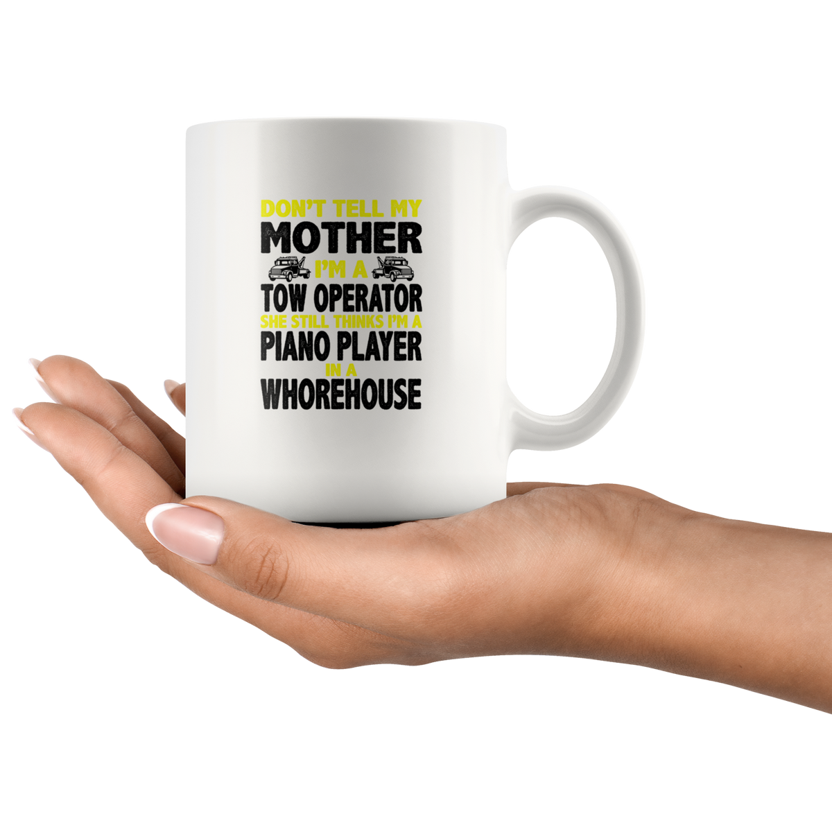 Tow Truck Operator Mug - view 2