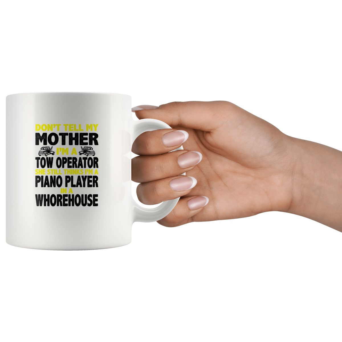 Tow Truck Operator Mug - view 3