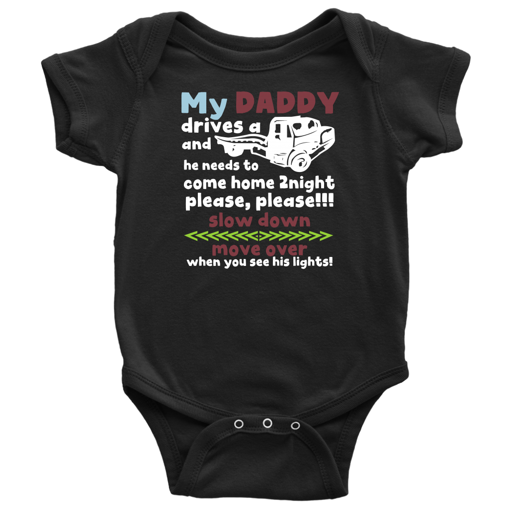 My Daddy Drives A Tow Truck Shirt - view 3