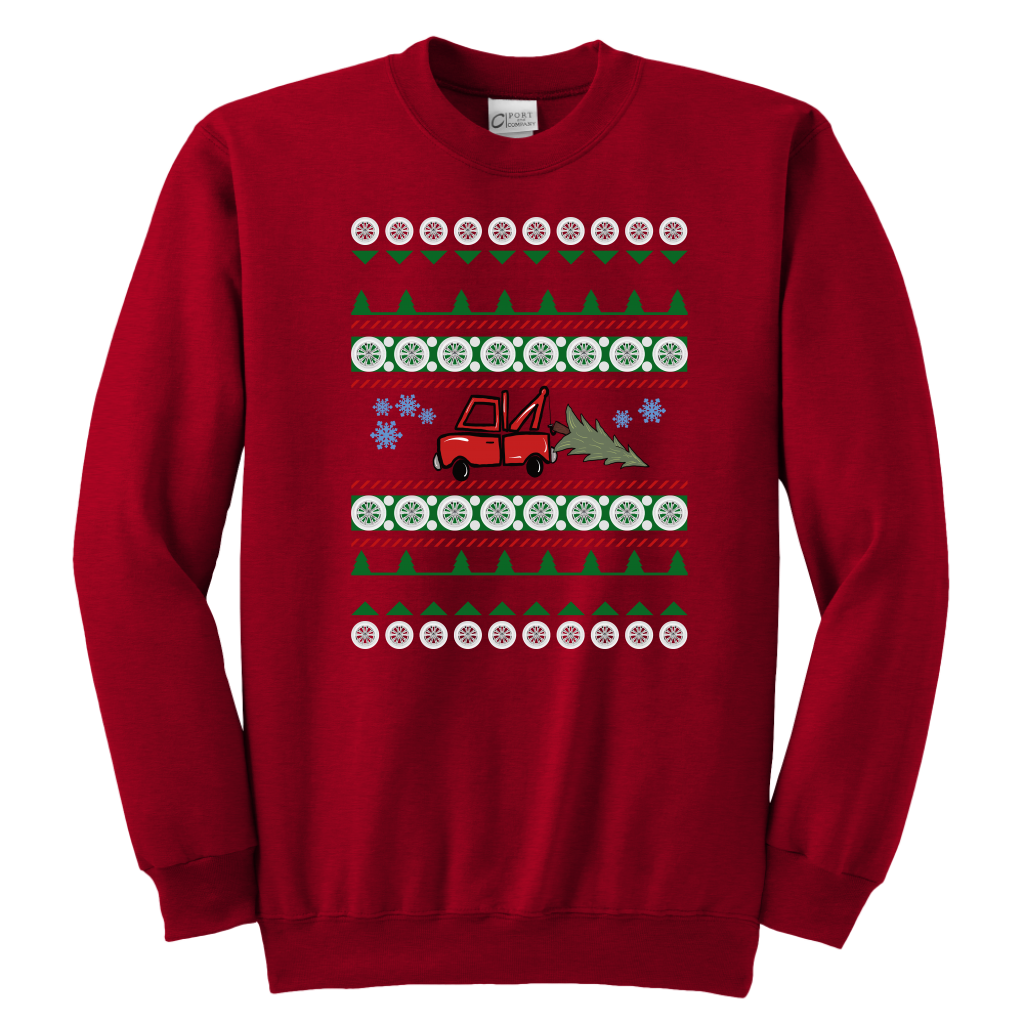 PROUD TOW TRUCK OPERATOR UGLY CHRISTMAS SWEATER - view 15
